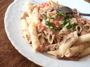tuńczyk z mascarpone