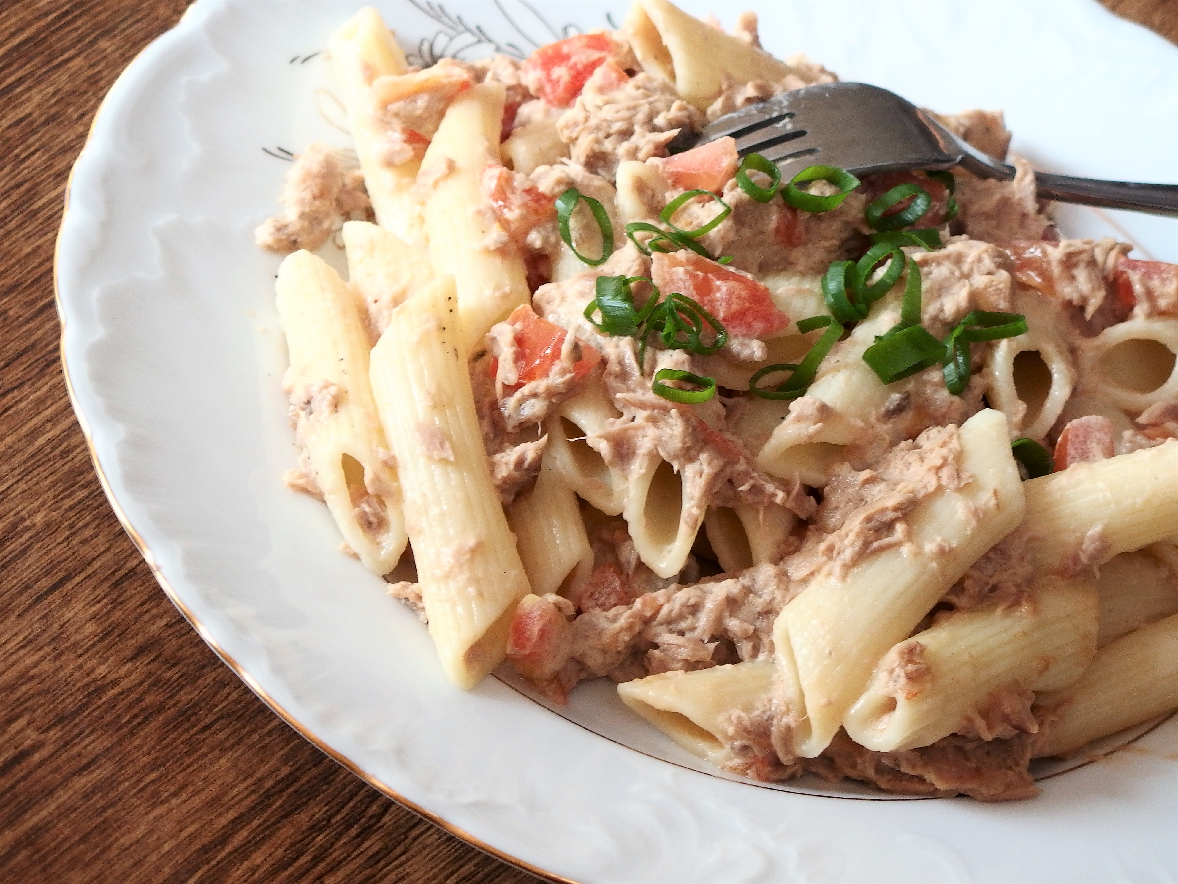 tuńczyk z mascarpone