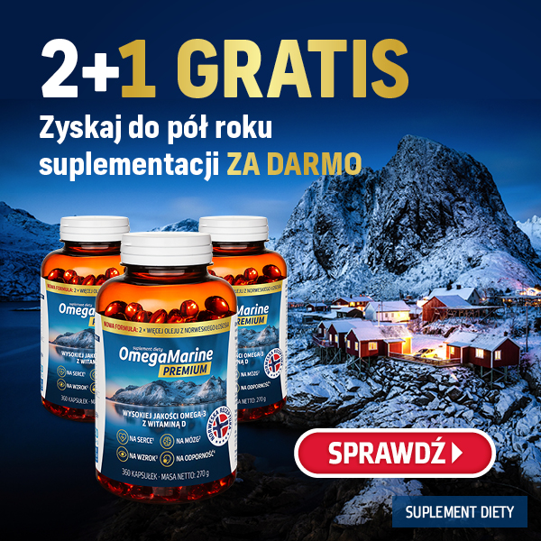 Suplement diety z kwasami omega-3