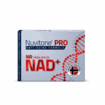 Nuvitone PRO to suplement diety zawierający NR, który działa jako prekursor NAD+ i wspomaga procesy anti-aging.