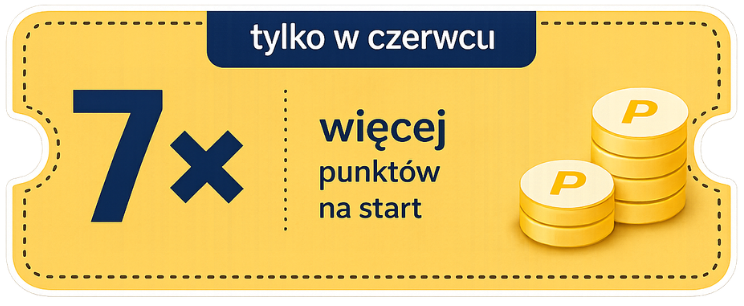 70 punktów na start w Klubie Natural